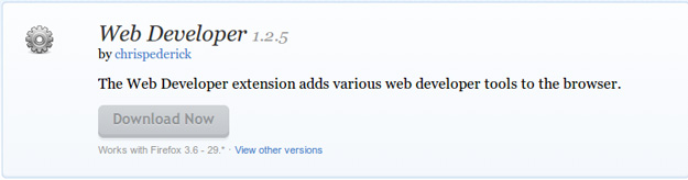 Web-Developer-Add-ons-for-Firefox